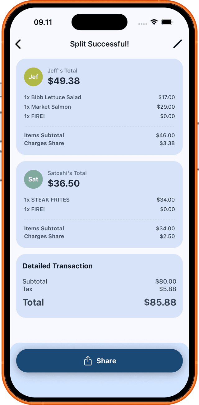 SplitBill App